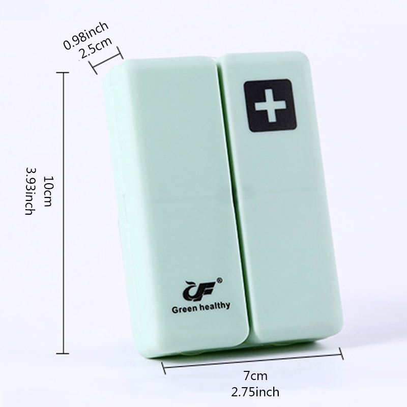 Small Pill Dispenser Portable Box Small Pill Dispenser Portable Box