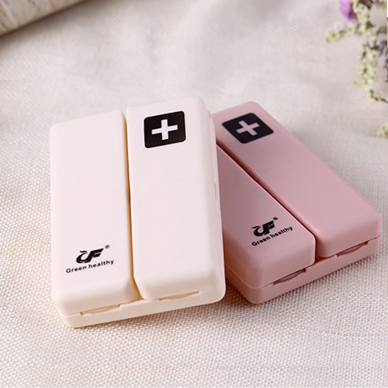 Small Pill Dispenser Portable Box Small Pill Dispenser Portable Box