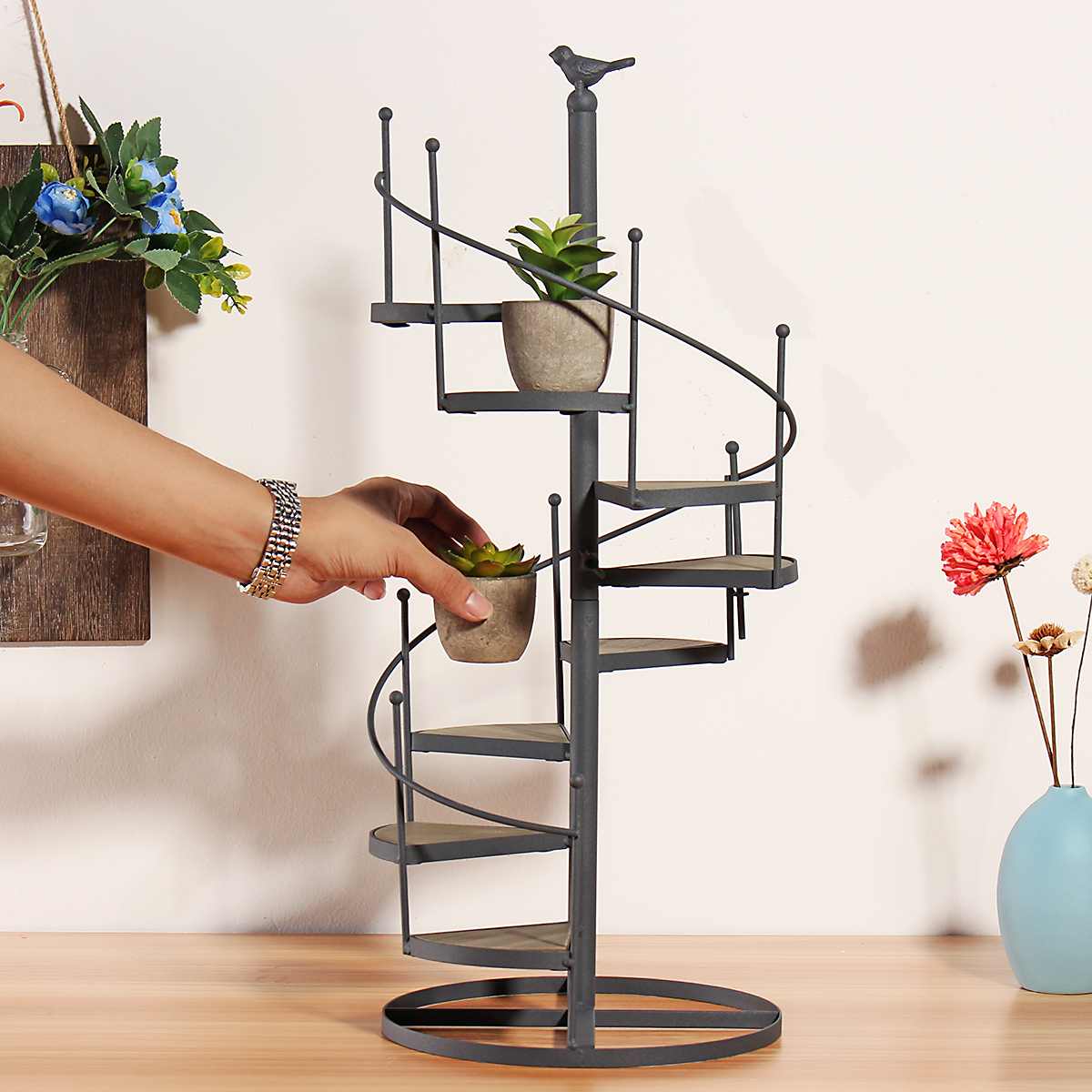 Small Plant Stand Stairs Shape Small Plant Stand Stairs Shape