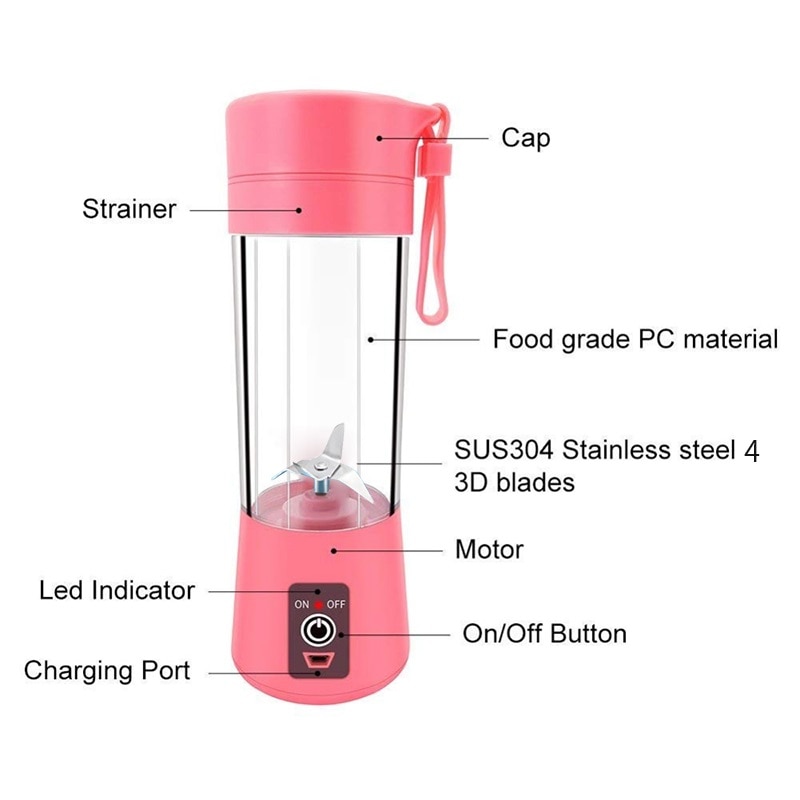 Small Portable Blender Rechargeable Juicer Small Portable Blender Rechargeable Juicer