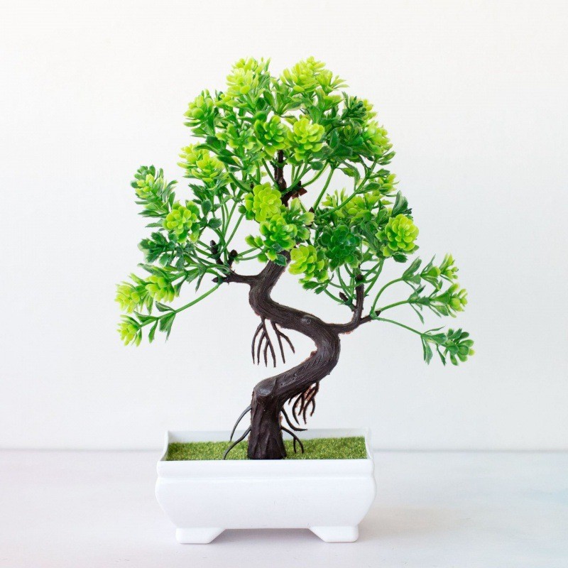 Small Realistic Artificial Bonsai Tree Decoration Small Realistic Artificial Bonsai Tree Decoration