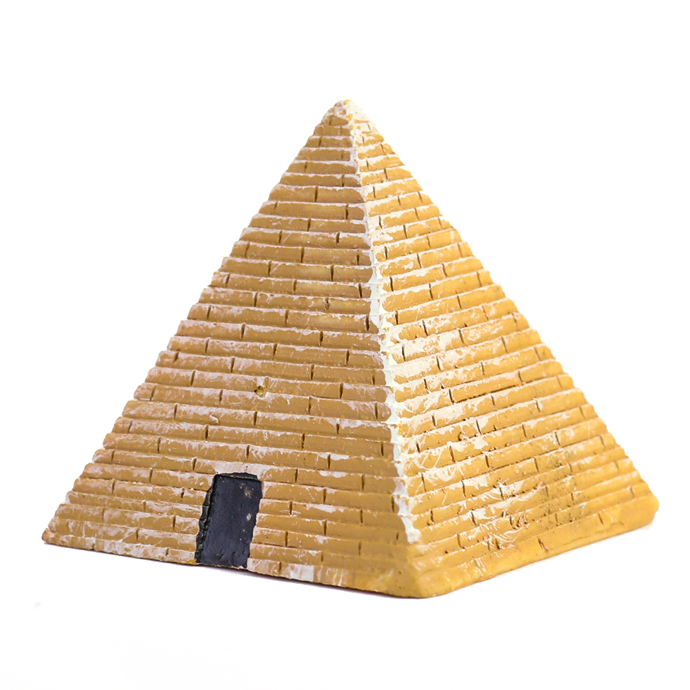 Small Resin Pyramid Decorative Ornament Small Resin Pyramid Decorative Ornament
