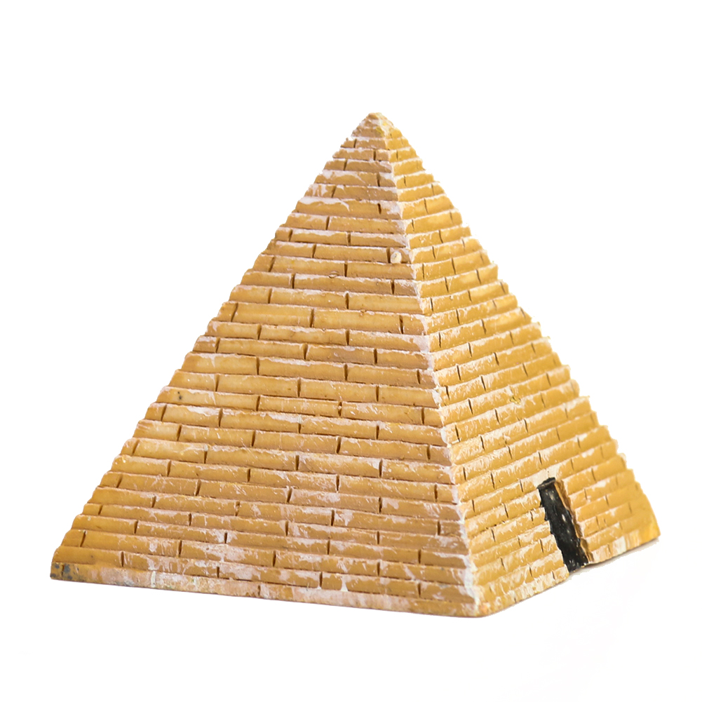 Small Resin Pyramid Decorative Ornament