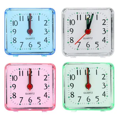 Small Square Bedside Alarm Clock