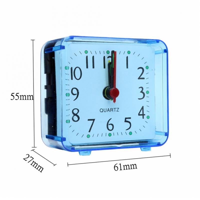 Small Square Bedside Alarm Clock