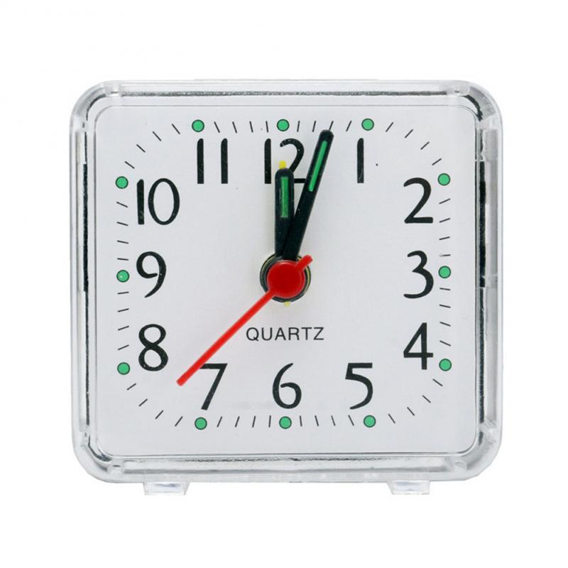 Small Square Bedside Alarm Clock