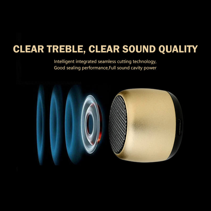 Small Steel Cannon Mini Bluetooth Speaker Subwoofer Stereo High Volume Outdoor Portable Mini Stereo Small Steel Cannon Mini Bluetooth Speaker Subwoofer Stereo High Volume Outdoor Portable Mini Stereo