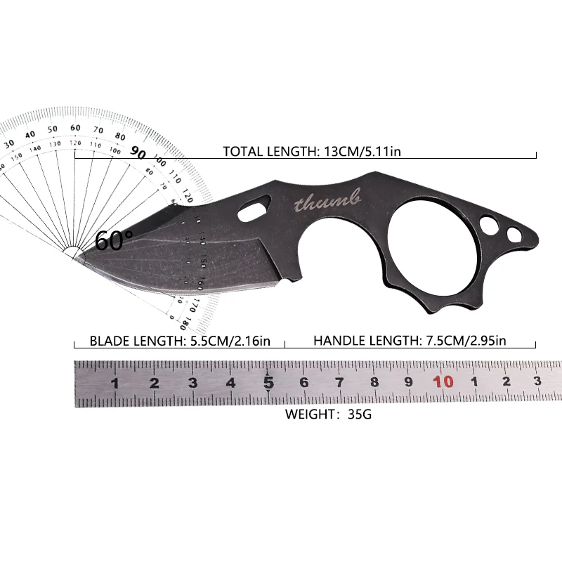 Small Tactical Fixed Blade Chain Knife Pocket Straight Thumb Knife Necklace Survival Outdoor Hunting Camping Knives EDC Small Tactical Fixed Blade Chain Knife Pocket Straight Thumb Knife Necklace Survival Outdoor Hunting Camping Knives EDC