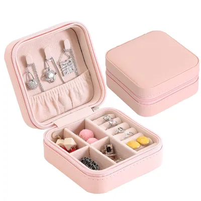 Small Travel Jewelry Case