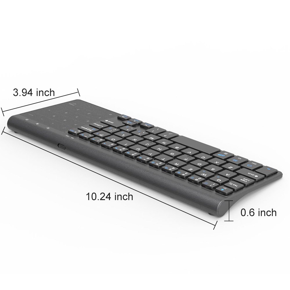 Small Wireless Keyboard Numeric Touchpad Small Wireless Keyboard Numeric Touchpad