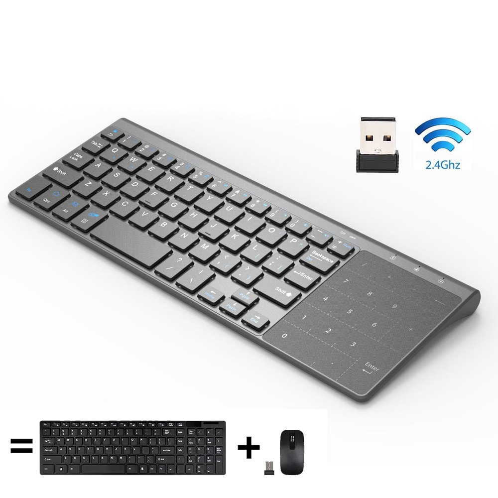 Small Wireless Keyboard Numeric Touchpad Small Wireless Keyboard Numeric Touchpad
