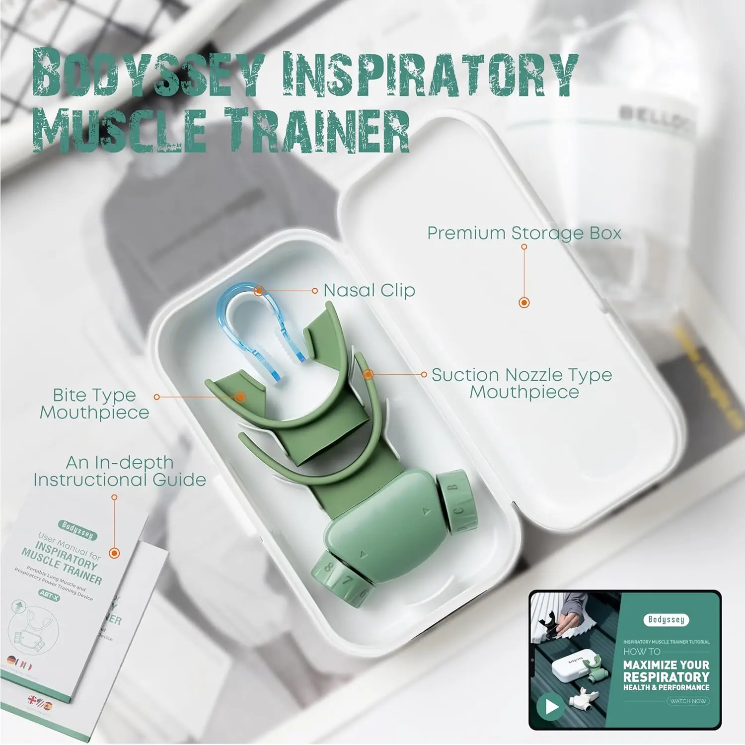 Smart App Connected Adjustable Resistance Breathing Exerciser Lung Capacity Trainer Portable Home Gym Pilates Yoga Core Smart App Connected Adjustable Resistance Breathing Exerciser Lung Capacity Trainer Portable Home Gym Pilates Yoga Core