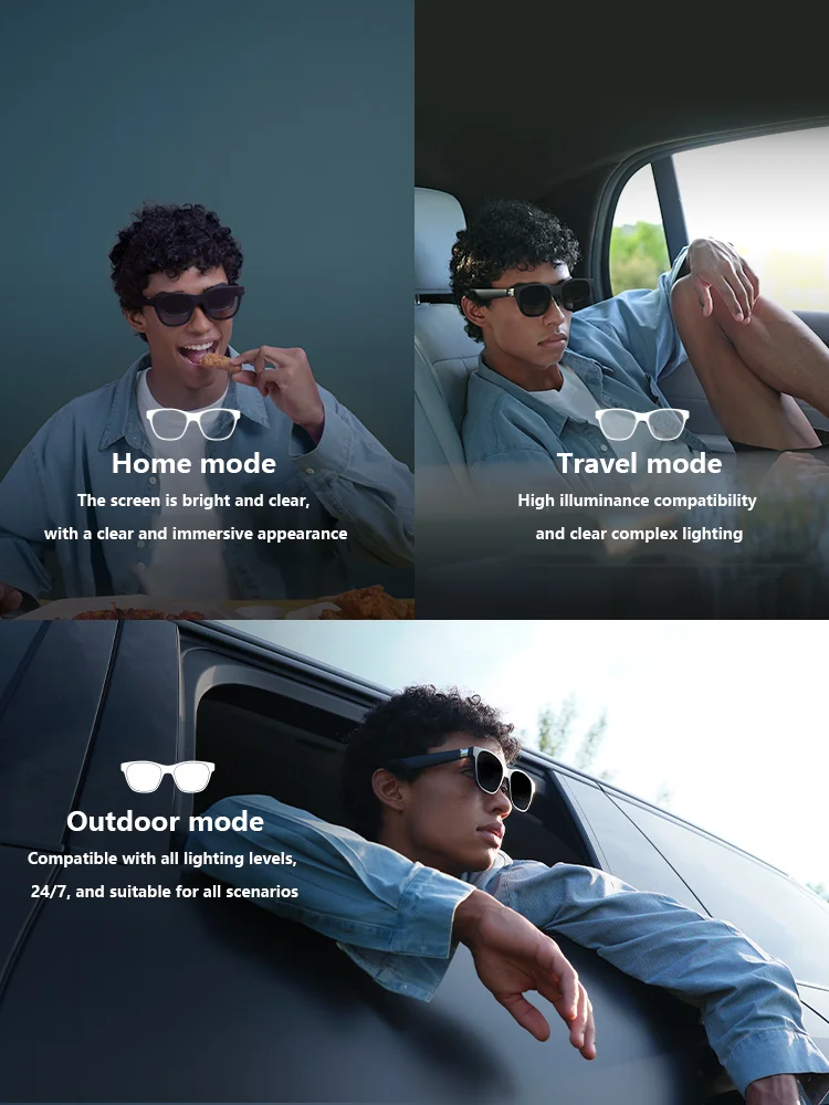 Smart AR Glasses HD 130 Inches Space Giant Screen Private Cinema Portable 1080p View Smart AR Glasses HD 130 Inches Space Giant Screen Private Cinema Portable 1080p View