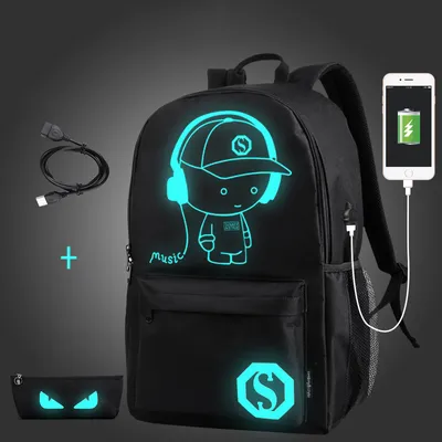 Smart Backpack Luminous School Bag Smart Backpack Luminous School Bag