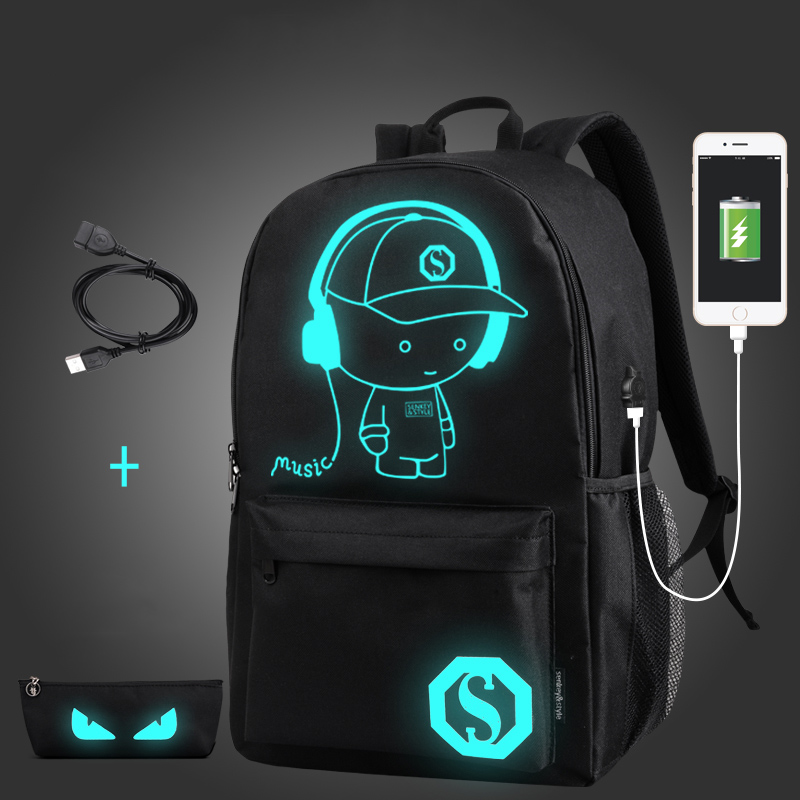 Smart Backpack Luminous School Bag Smart Backpack Luminous School Bag