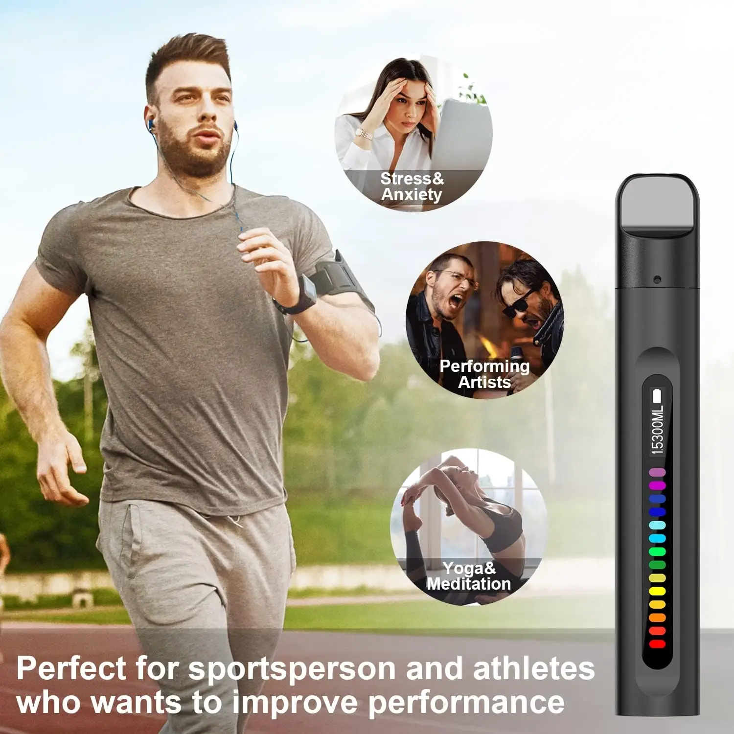 Smart Breathing Trainer, Breathing Exercise Device with Breath Monitor App to Strengthen Breathing Muscles Smart Breathing Trainer, Breathing Exercise Device with Breath Monitor App to Strengthen Breathing Muscles
