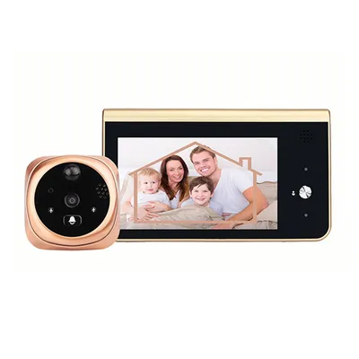 Smart Doorbell with Peephole Camera Smart Doorbell with Peephole Camera