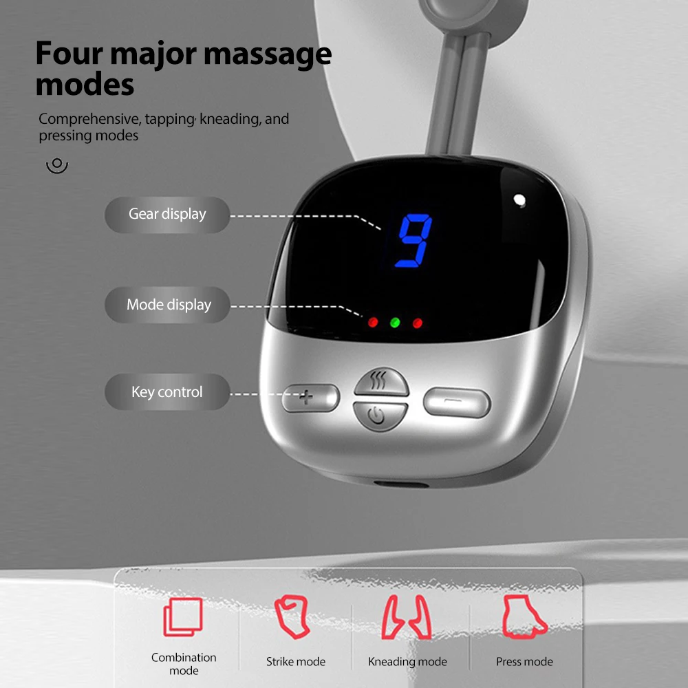 Smart Hanging Neck Massager EMS Muscle Massager Portable Hot Compress Neck and Cervical Spine Massager SPA Relaxation Smart Hanging Neck Massager EMS Muscle Massager Portable Hot Compress Neck and Cervical Spine Massager SPA Relaxation