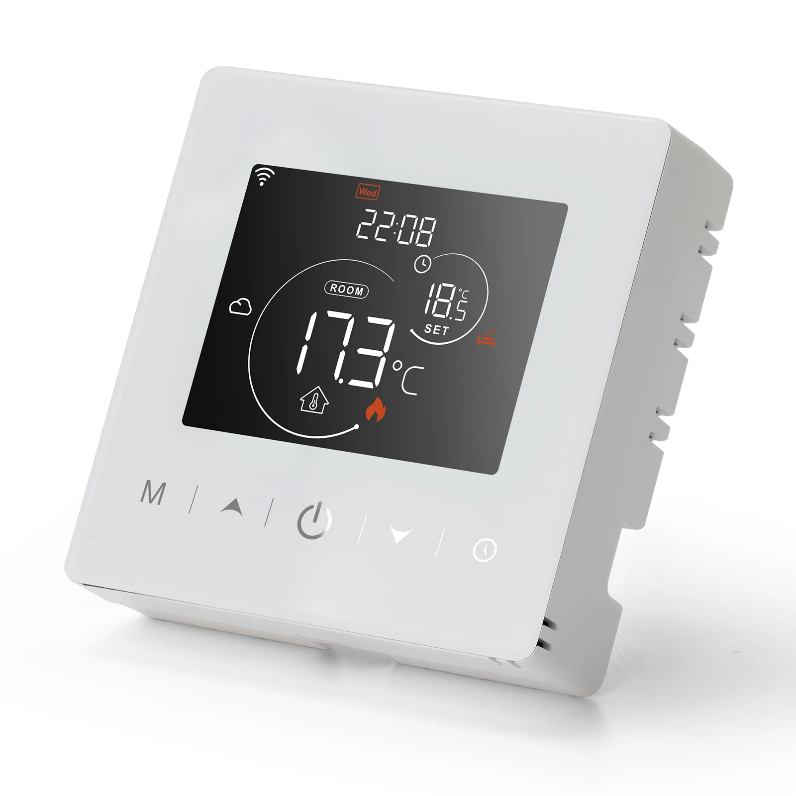 Smart Home Tuya WIFI Thermostat Battery-powered Thermoregulator for Gas Boiler Smart Life Work with Alexa Google Home Smart Home Tuya WIFI Thermostat Battery-powered Thermoregulator for Gas Boiler Smart Life Work with Alexa Google Home