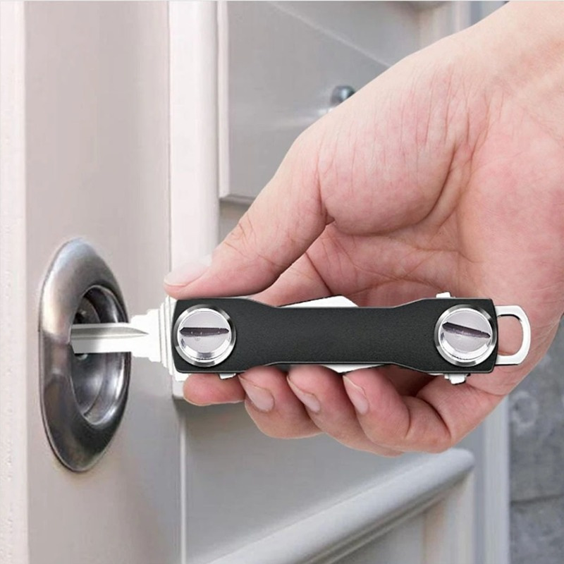 Smart Keychain Mini Keychain Aluminum Alloy Key Clip Metal Key Organizer Key Chain Smart Keychain Mini Keychain Aluminum Alloy Key Clip Metal Key Organizer Key Chain