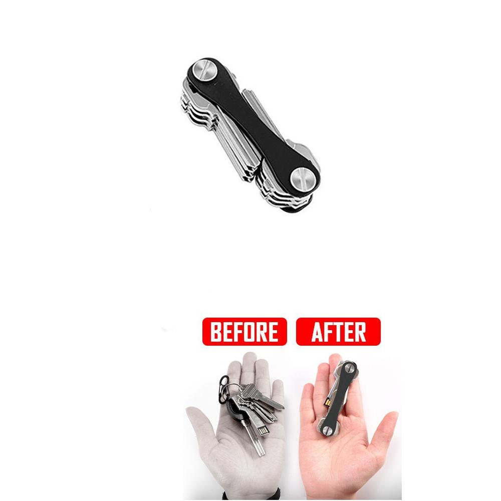 Smart Keychain Mini Keychain Aluminum Alloy Key Clip Metal Key Organizer Key Chain