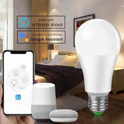 Smart LED Bulb Voice Smartphone Control Smart LED Bulb Voice Smartphone Control