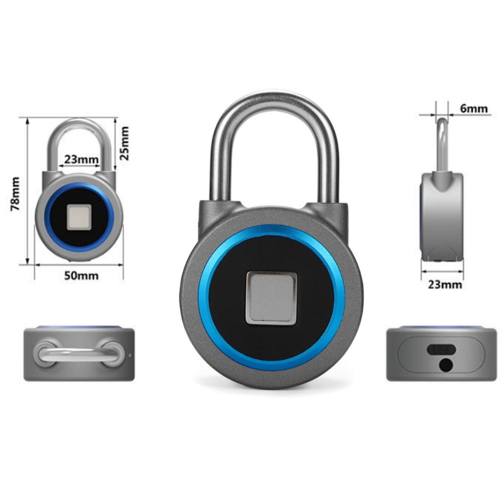 Smart Padlock Fingerprint Technology Smart Padlock Fingerprint Technology