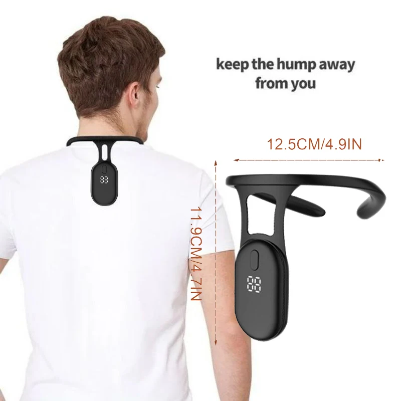 Smart Posture Corrector Micro Vibration Posture Training Reminder Sensor Back Posture Neck Hump Corrector for Adult Kids Smart Posture Corrector Micro Vibration Posture Training Reminder Sensor Back Posture Neck Hump Corrector for Adult Kids