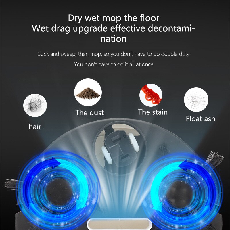 Smart Sweeping Robot Household Mini Intelligent Sweeping Robot Sweeping Dragging Suction All in One Machine