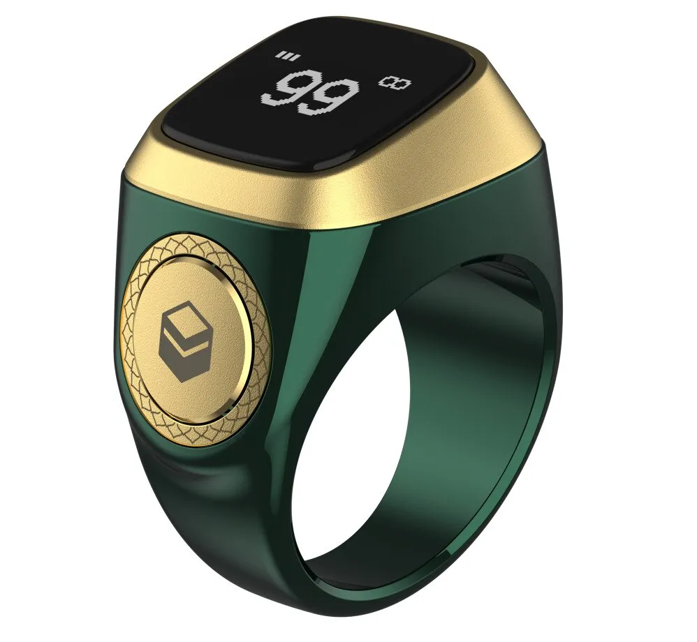 Smart Tasbih Tally Counter for Muslims Zikr Ring Digital Tasbeeh 5 Prayer Time Vibration Reminder Waterproof Smart Tasbih Tally Counter for Muslims Zikr Ring Digital Tasbeeh 5 Prayer Time Vibration Reminder Waterproof