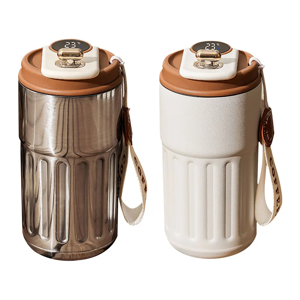 Smart Thermos Bottle LED Temperature Display Coffee Cup 316 Stainless Steel Tumbler Mug Portable Vacuum Flasks Thermoses Smart Thermos Bottle LED Temperature Display Coffee Cup 316 Stainless Steel Tumbler Mug Portable Vacuum Flasks Thermoses