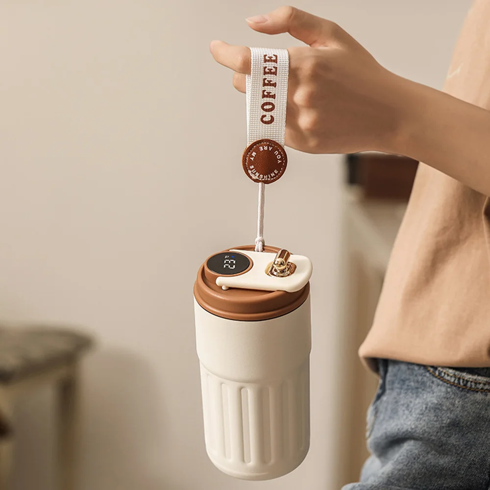 Smart Thermos Bottle LED Temperature Display Coffee Cup 316 Stainless Steel Tumbler Mug Portable Vacuum Flasks Thermoses Smart Thermos Bottle LED Temperature Display Coffee Cup 316 Stainless Steel Tumbler Mug Portable Vacuum Flasks Thermoses