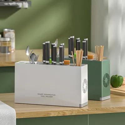 Smart UV Utensil and Knife Sterilizer