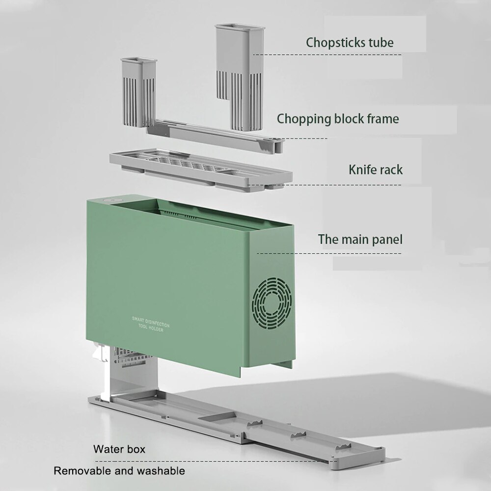 Smart UV Utensil and Knife Sterilizer