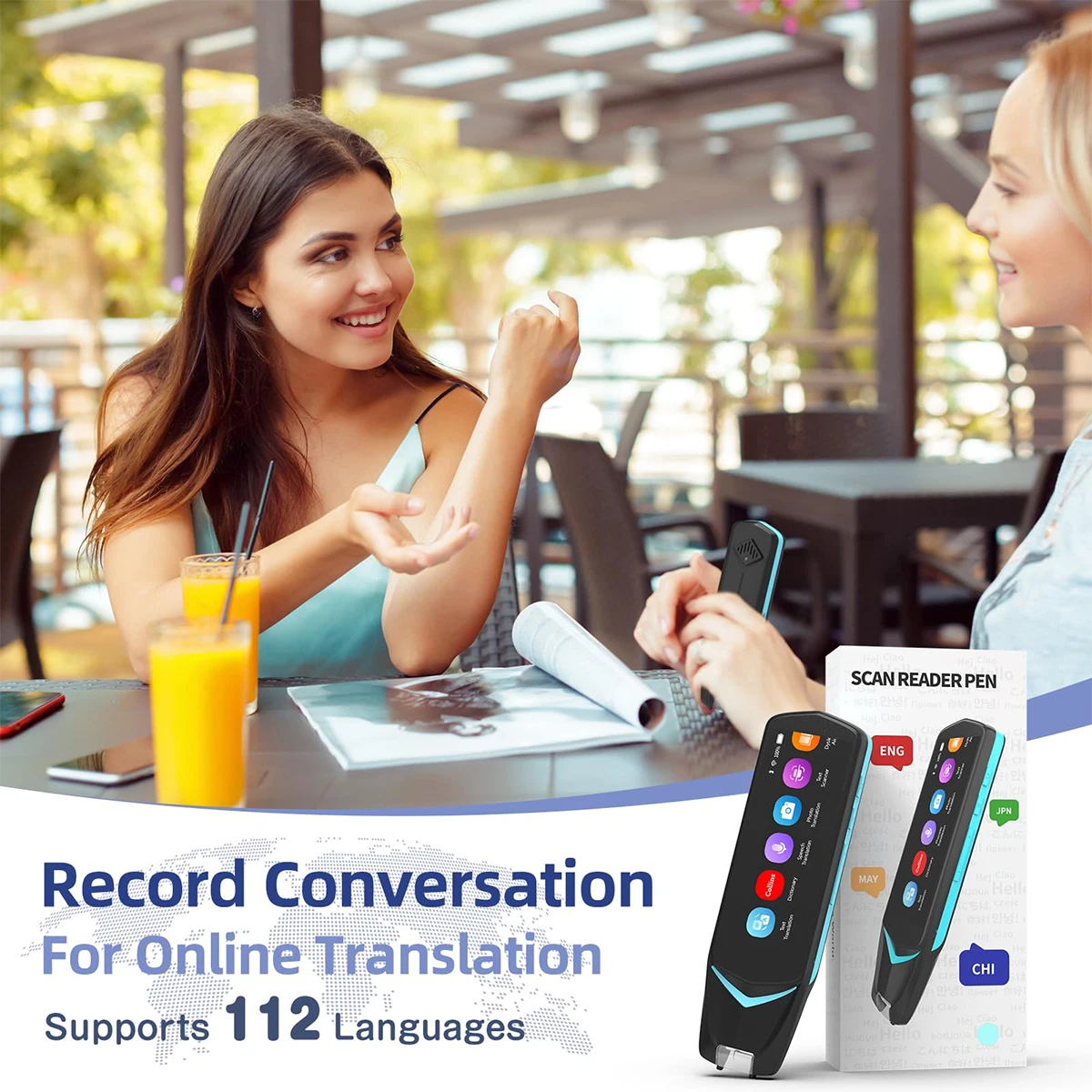 Smart Voice Scan Translator Pen MultifunctionTranslation Real Time 121 Languages Translator Business Dictionary Pen Smart Voice Scan Translator Pen MultifunctionTranslation Real Time 121 Languages Translator Business Dictionary Pen