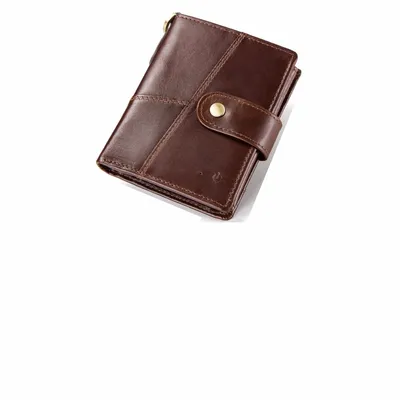 Smart Wallet with Genuine Leather Hasp Design Smart Wallet with Genuine Leather Hasp Design