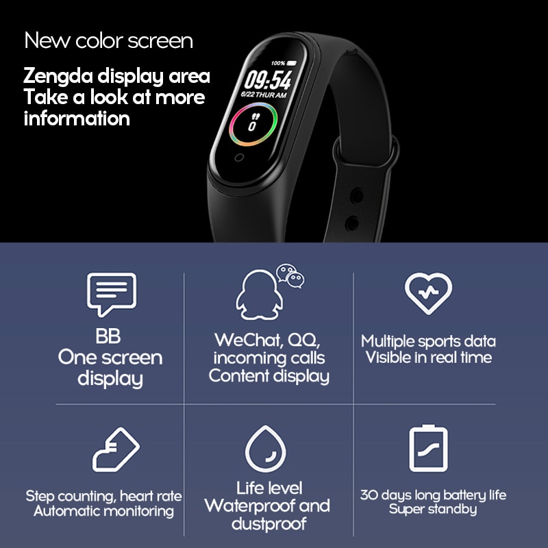 Smart Wristband Fitness Tracker Smart Wristband Fitness Tracker