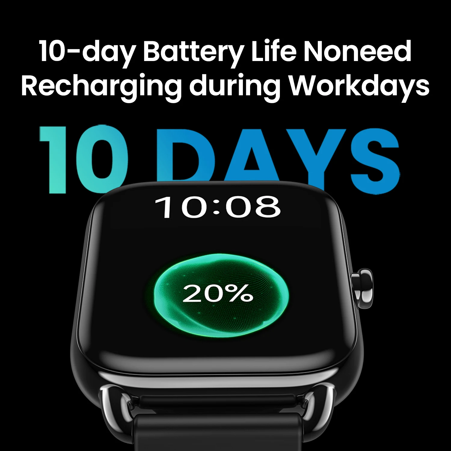 Smartwatch 1.78” AMOLED Display 105 Sports Modes 10-day Battery Life Smart Watch SpO₂ Heart Rate Sleep Monitor