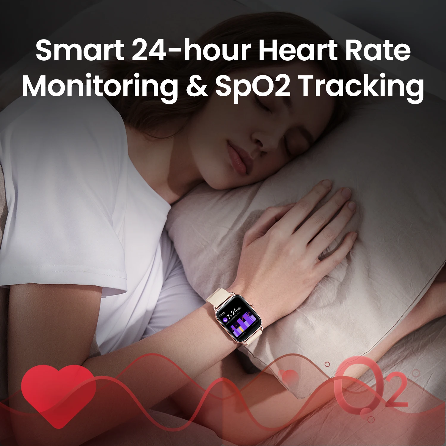 Smartwatch 1.78” AMOLED Display 105 Sports Modes 10-day Battery Life Smart Watch SpO₂ Heart Rate Sleep Monitor