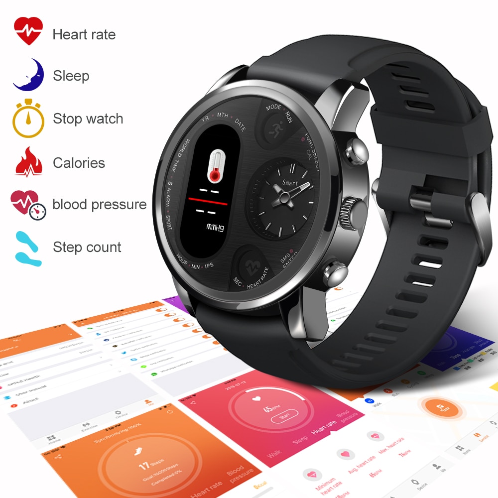 Smartwatch For Men Dual Display Smartwatch For Men Dual Display
