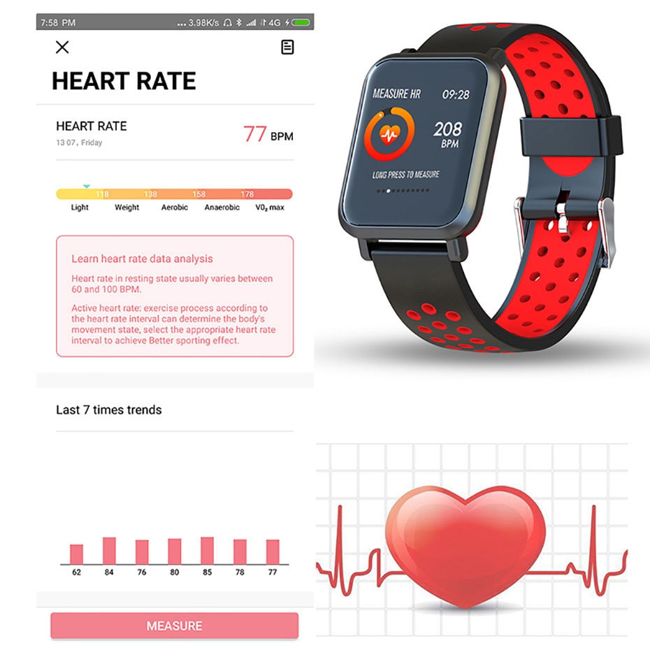Smartwatches Waterproof Activity Tracker Smartwatches Waterproof Activity Tracker