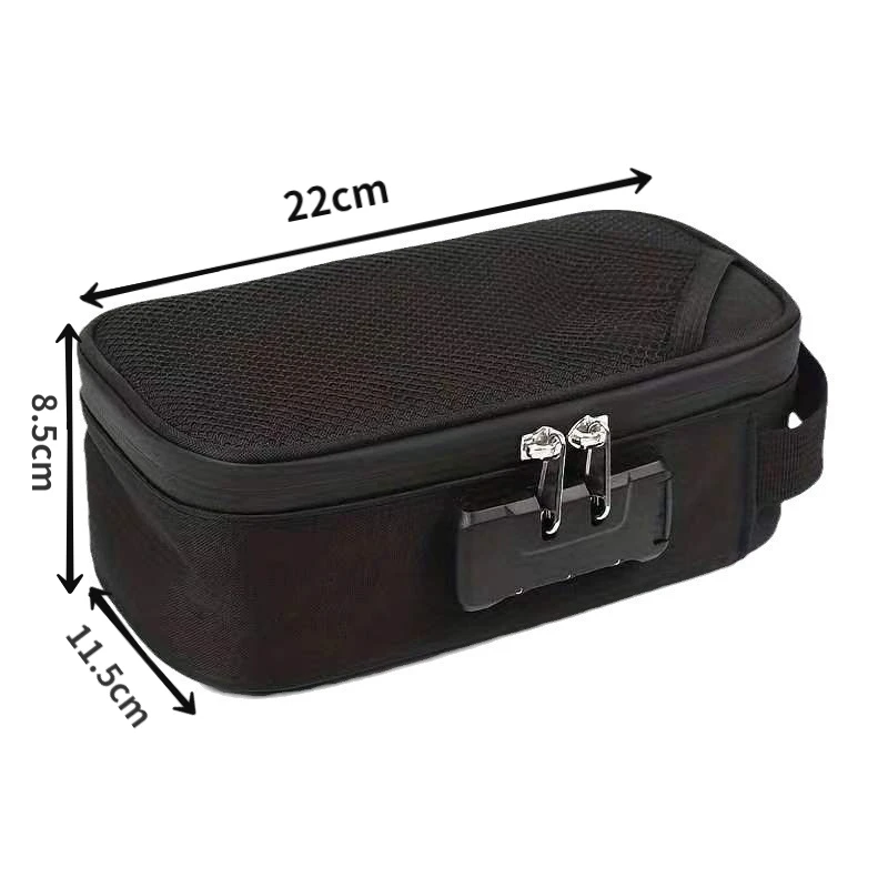 Smell Proof Bag Large-capacity With Lock Activated Carbon Deodorant Bag Portable Pipe Bag Convenient Smell Proof Bag Large-capacity With Lock Activated Carbon Deodorant Bag Portable Pipe Bag Convenient