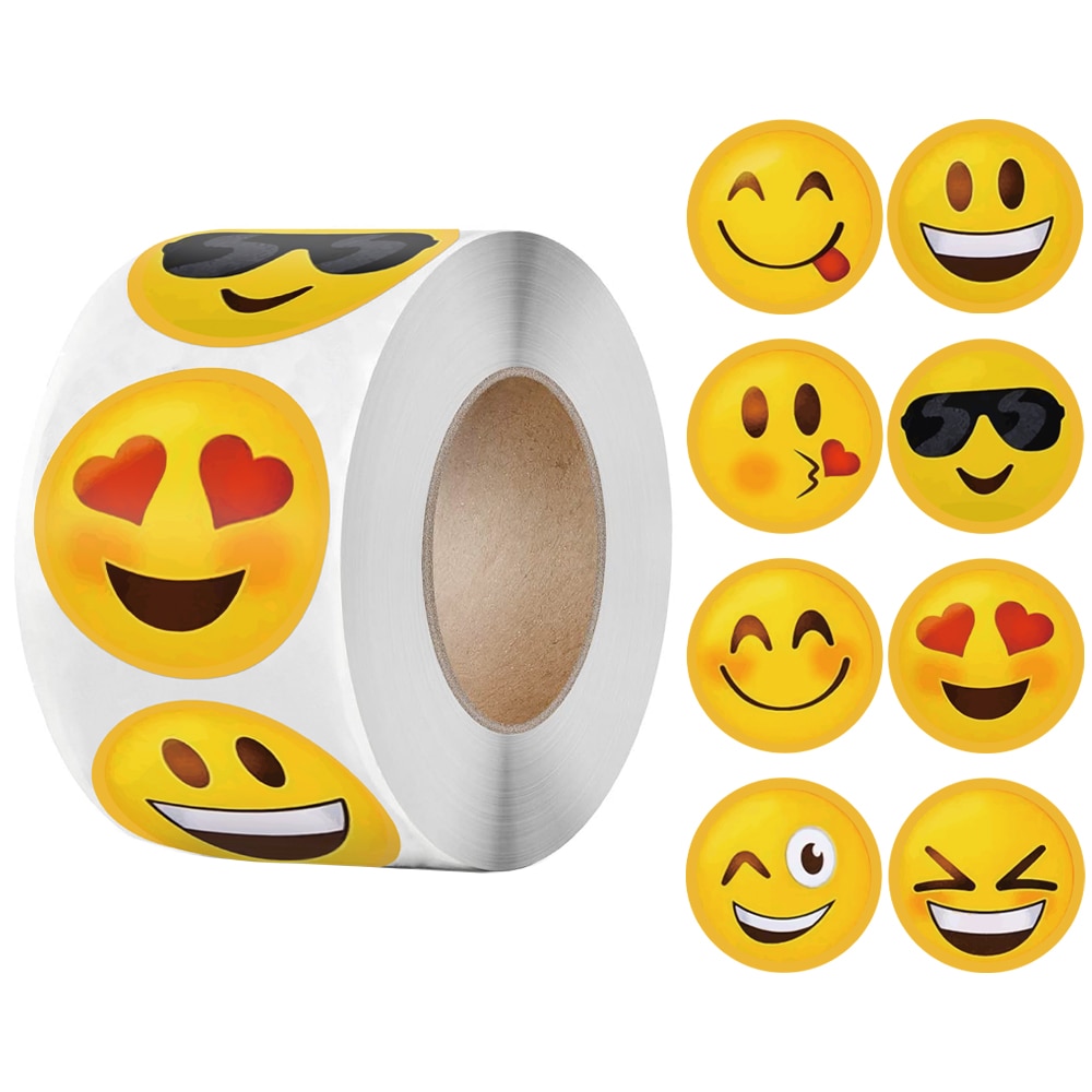 Smiley Face Stickers for Students (500 pcs) Smiley Face Stickers for Students (500 pcs)