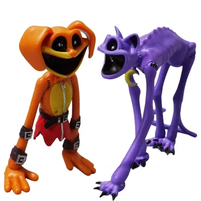 Smiling Critters Figure Toy Anime Catnap Dogday Figurine Cartoon Terror Monster Model Doll PVC Collection Gift Smiling Critters Figure Toy Anime Catnap Dogday Figurine Cartoon Terror Monster Model Doll PVC Collection Gift