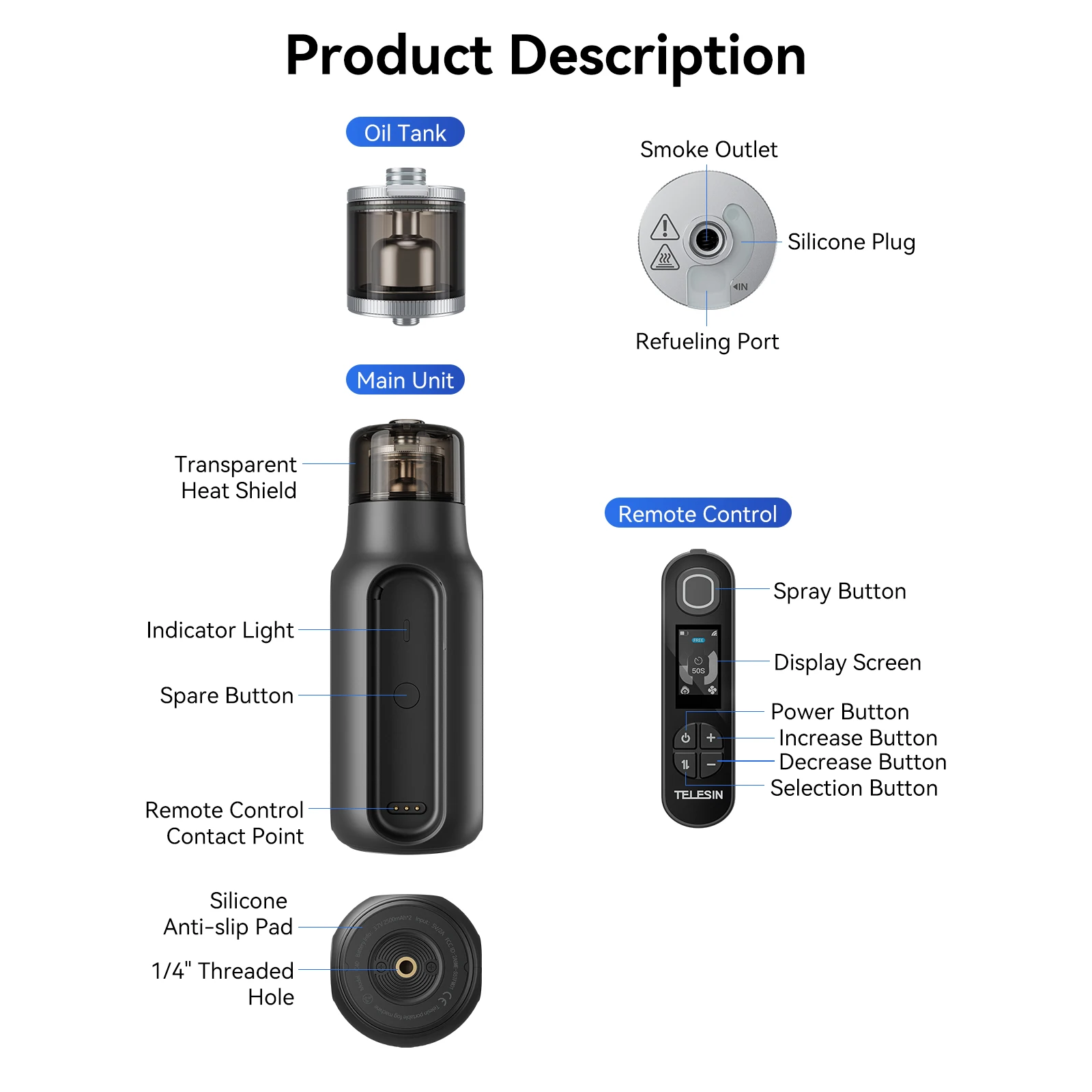 Smoke Machine Photography Smoke Effect Portable Smoke Maker with Remote Control Fogger Machine For Video Shoot Party Smoke Machine Photography Smoke Effect Portable Smoke Maker with Remote Control Fogger Machine For Video Shoot Party