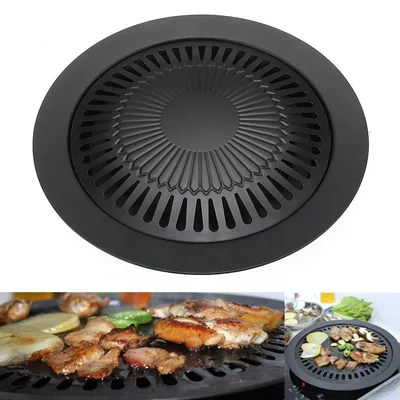Smokeless Indoor Barbeque Grill Pan