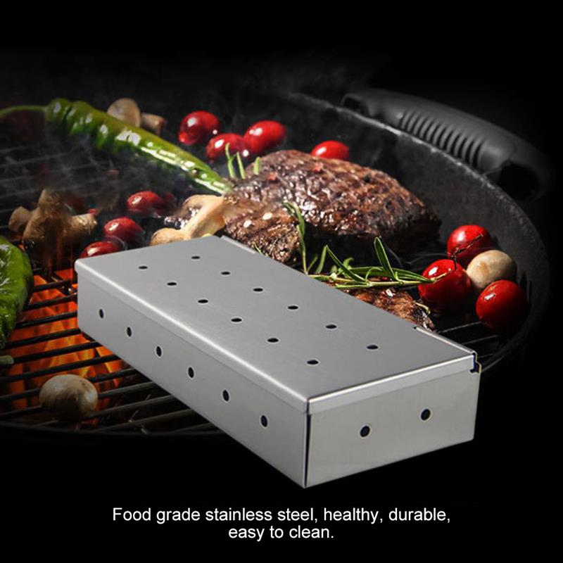 Smoker Box Wood Chip Smoker