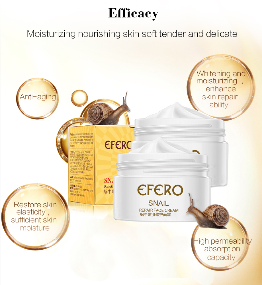 Snail Cream Anti-aging Facial Care