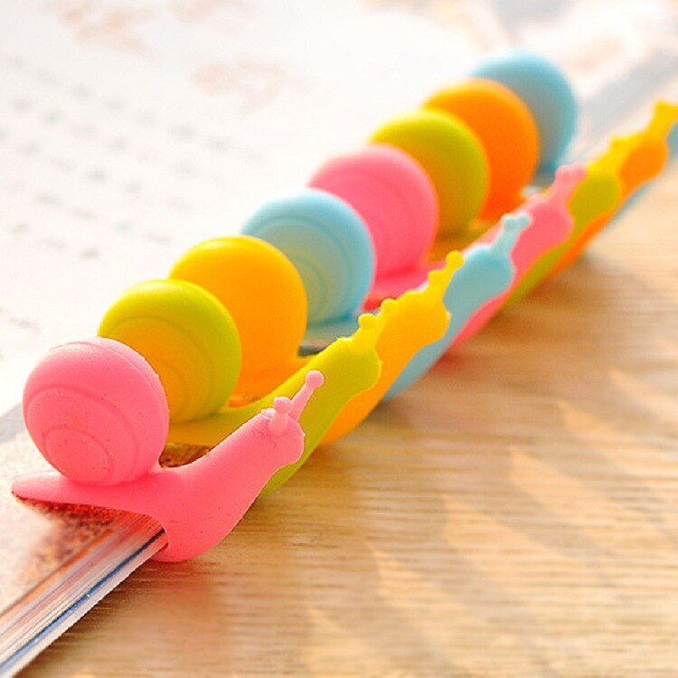 Snail Tea Bag Holder Silicone Mug Clip (10 pcs) Snail Tea Bag Holder Silicone Mug Clip (10 pcs)