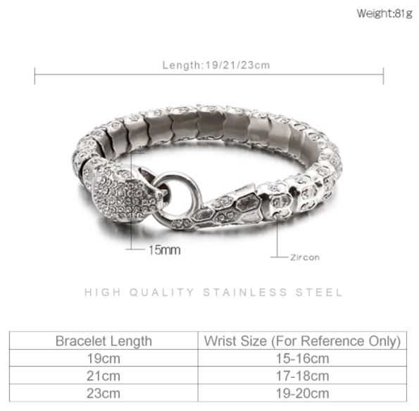 Snake Bracelet Fashionable Punk Bracelet